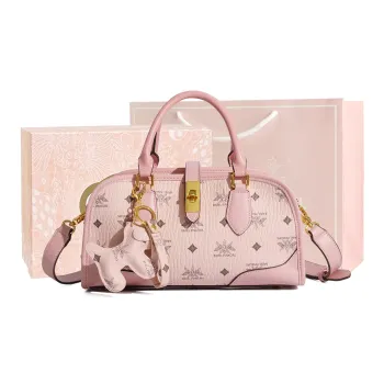 MISS GAIL Synthetic Leather Shoulder Bag, Crossbody Bag, Handbag Regular Women's Pink/Black White/Beige Yellow