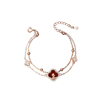 CLARKIA FLOWER Agate Bracelets Women's