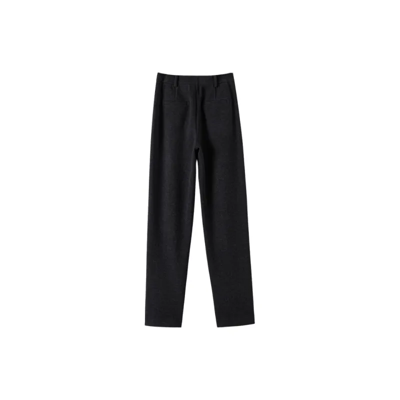 Late White Casual Pants Women's-7