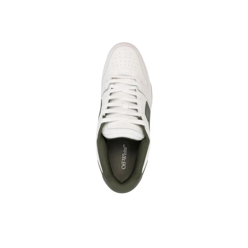 OFF WHITE Out Of Office Low Top Skateboard Shoes Men's White-4