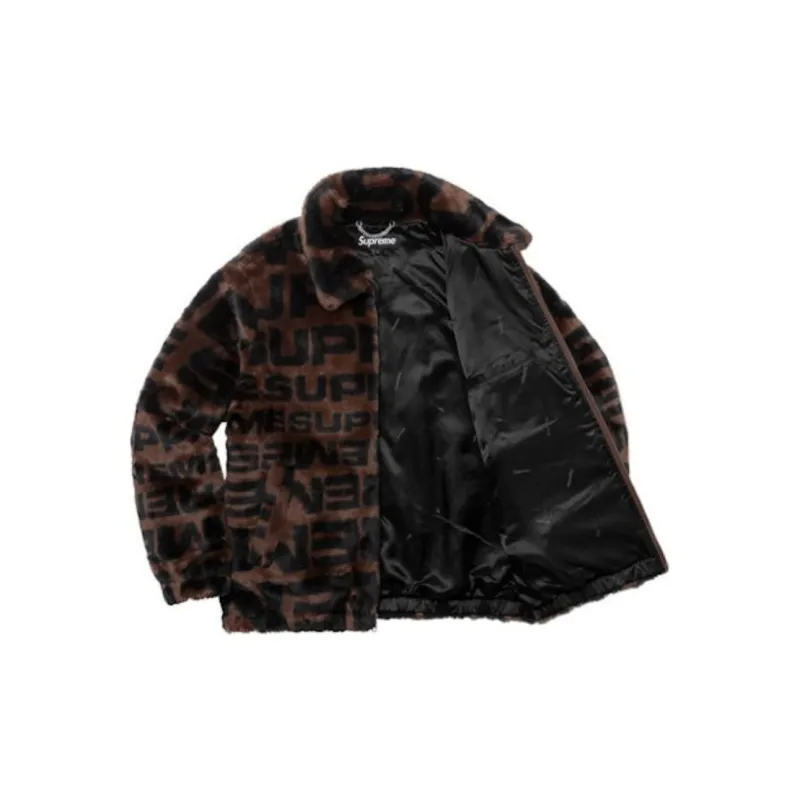 Supreme Faux Fur Repeater Bomber-2