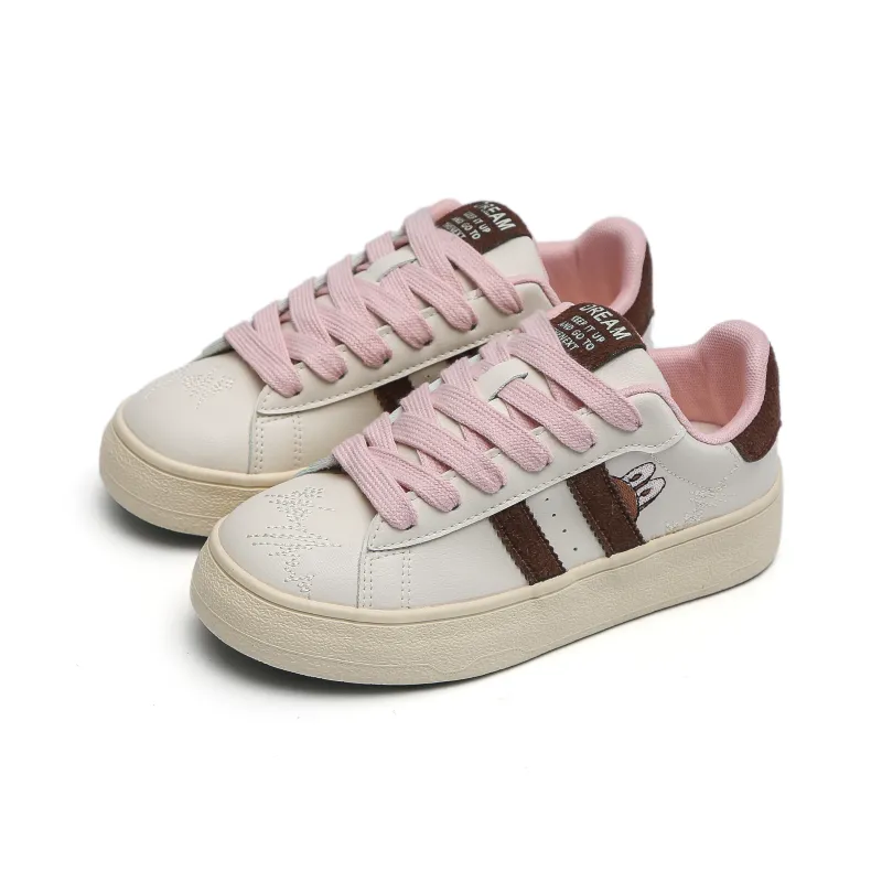 Alan Vincent Slip Resistant Breathable Abrasion Resistant Low Top Skateboard Shoes Women's-1