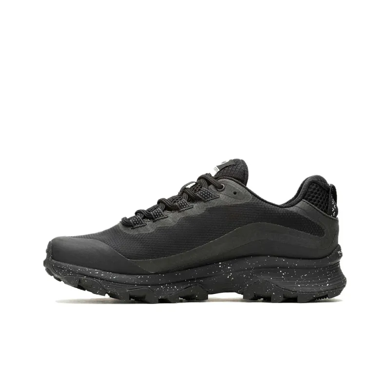 MERRELL Moab Speed Abrasion Resistant Grip Low Top Hiking Shoes Women's Black-1