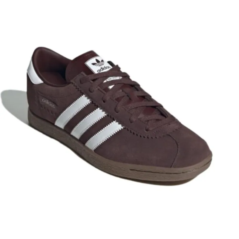 Adidas Originals City Anti Slip Wear Resistant Low Top Skateboard Shoes Unisex Brown-2