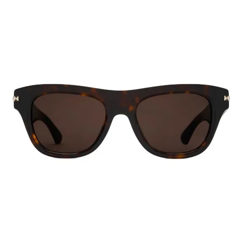 Burberry Acetate Square Sunglasses Women's Brown