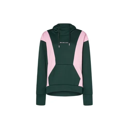 Oakley ROSY RC FLEECE HOODIE Sweatshirt Women's Green/Pink