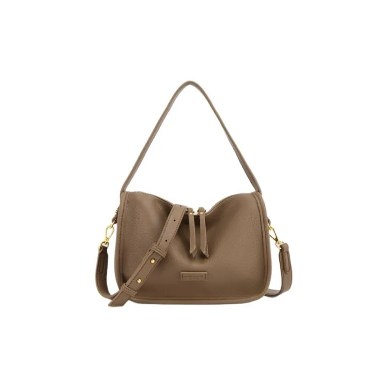 OKEKE Pu Handbag Shoulder Bag Crossbody Bag Regular Unisex Yellow/Black/Khaki/Gray-9