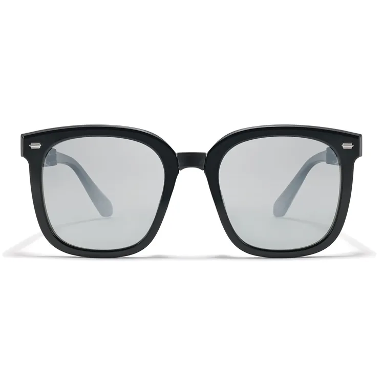 Sagawa TR/Memory Plastic Square Sunglasses Unisex-5