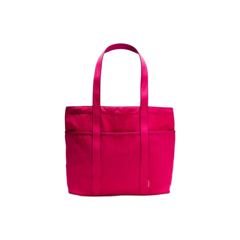 Lululemon Recycled Nylon Tote Bag, Shopping Bag, Shoulder Bag Regular Unisex Raspberry-1