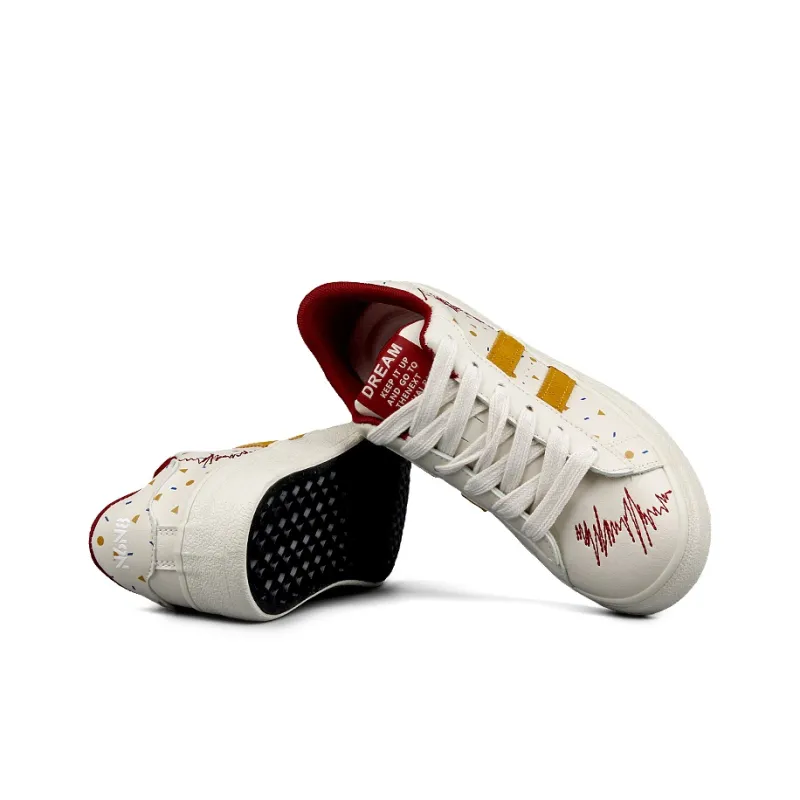 N6N8 Slip Resistant, Abrasion Resistant, Lightweight Low Top Skateboard Shoes Women's-5