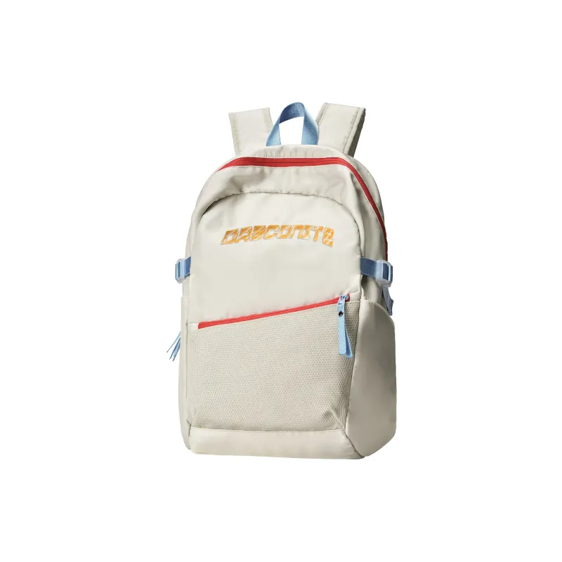 DRACONITE Polyester Student Backpack Regular Unisex Khaki-4