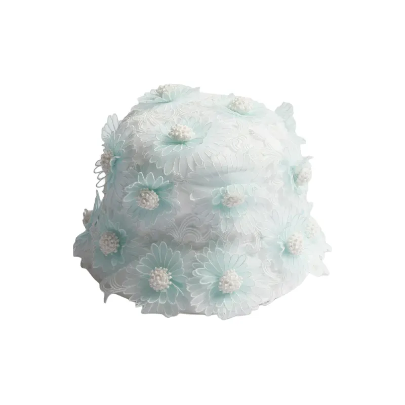PRADA Cotton Bucket Hats Women's Green-2