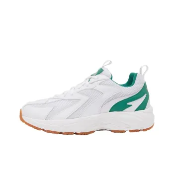 THE NORTH FACE Anti Slip Wear Resistant Low Top Running Shoes Men's White Green