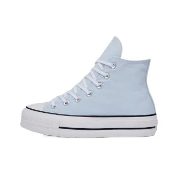 Converse All Star Lift Slip Resistant High Top Skateboard Shoes Women's Blue