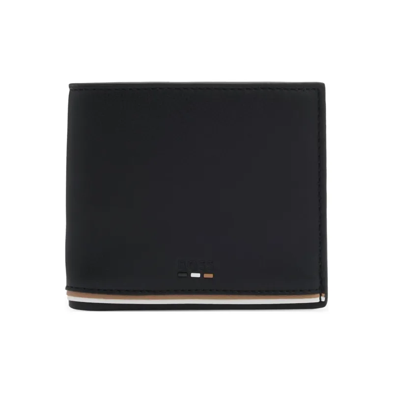 HUGO BOSS Artificial Leather Wallet Men's Black-0