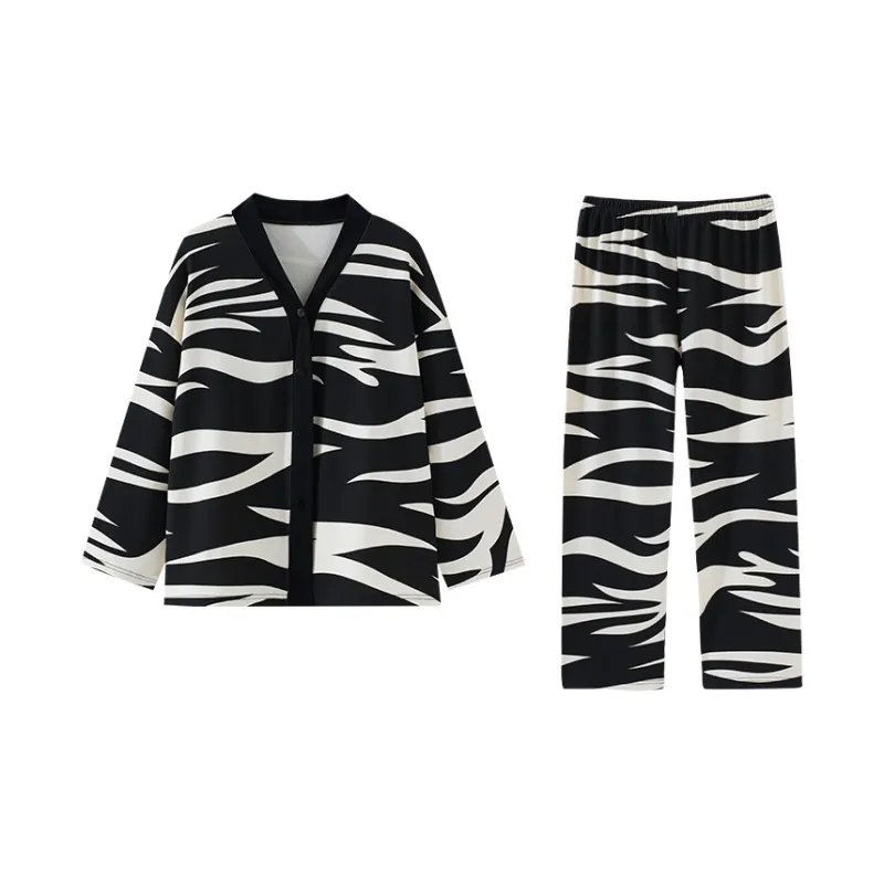 OUSHIBO Pajama Set Women's Image Color-0