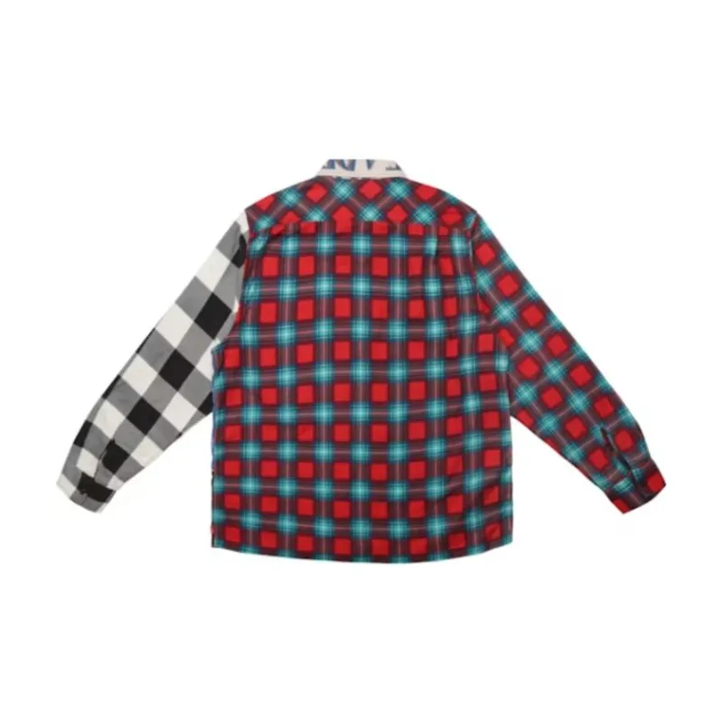 Supreme Mlk Zip Up Flannel Shirt-1