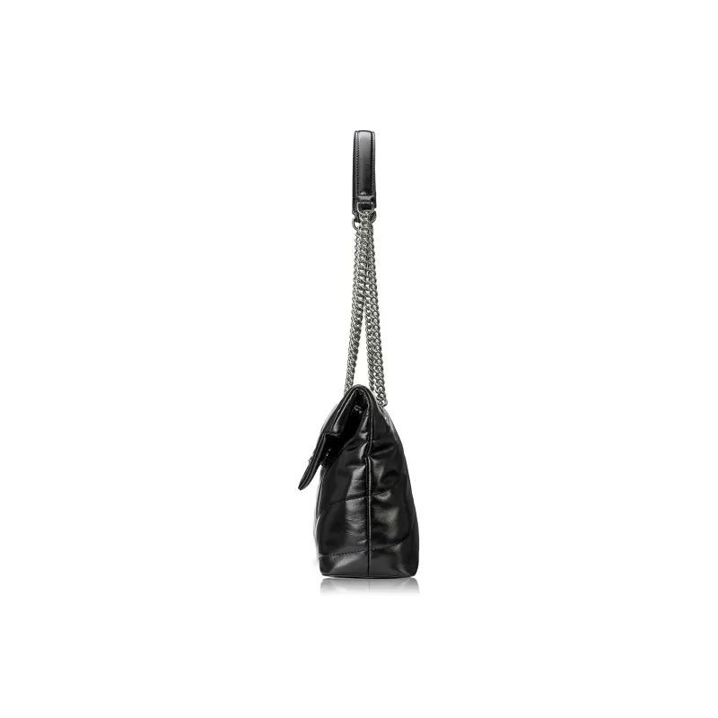 ROBERTA DI CAMERINO Cow Leather Shoulder Bag Tubas Women's Classic Black-2