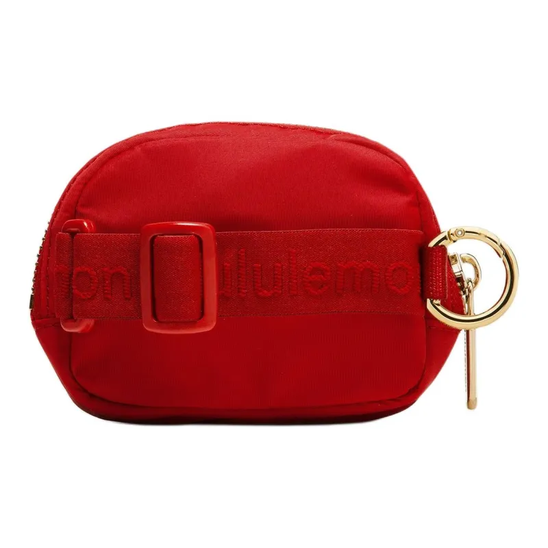 Lululemon Everywhere Nylon Coin Purse Nano Women's Dark Red-1