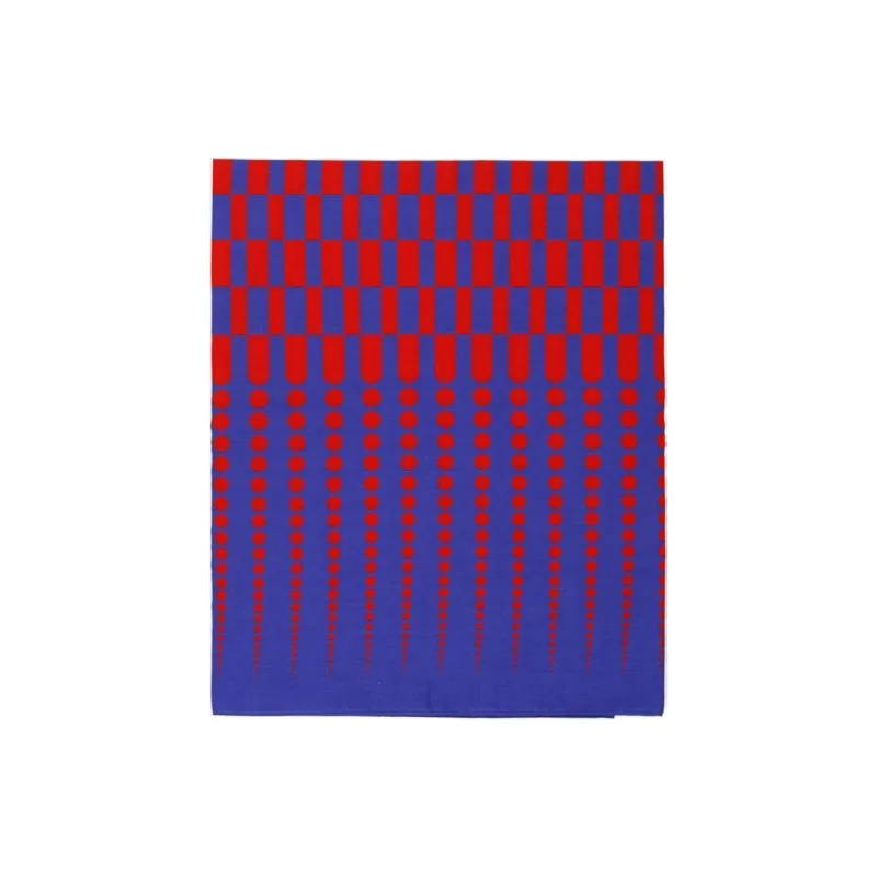 DRIES VAN NOTEN Silk Silk Scarves Women's Blue-0