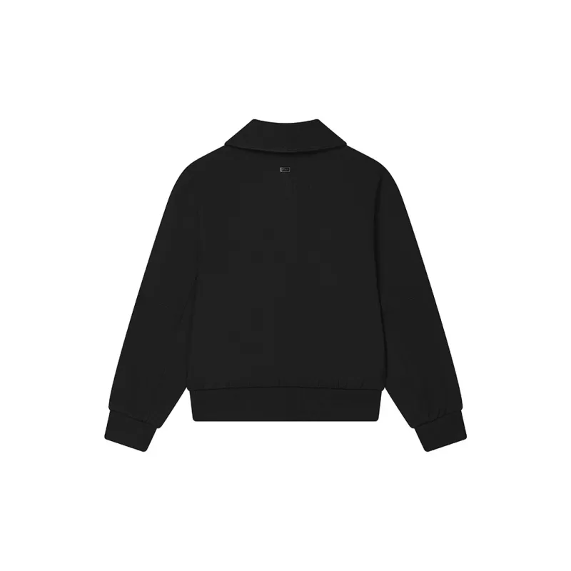 FILA FILA MILANO Italian Luxury Sports Collection Sweatshirt Women's Jet Black-1