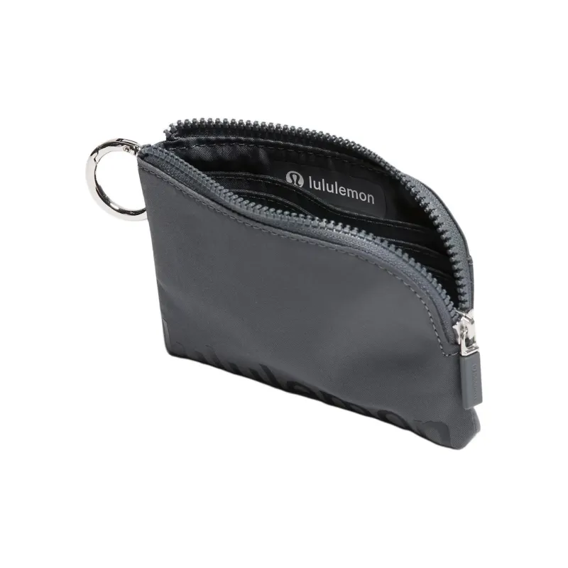 Lululemon Nylon Card Holder Women's Gray-2