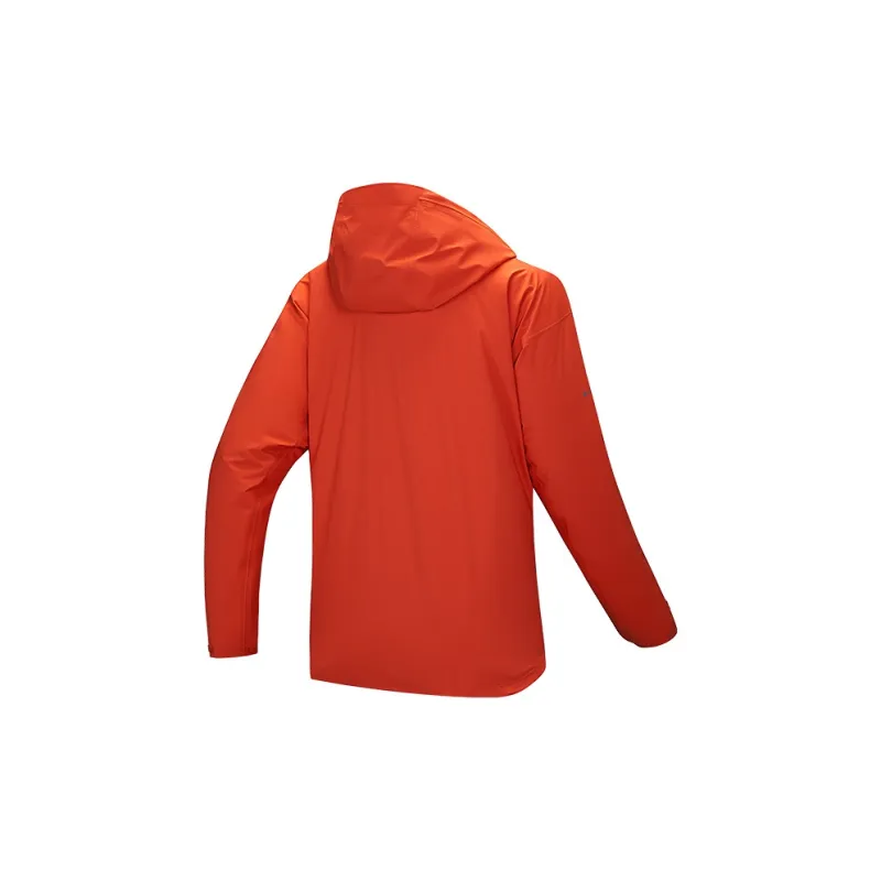Anta Outdoor Collection Breathable And Wear resistant Windbreaker Jacket Women's Flame Orange Red-1