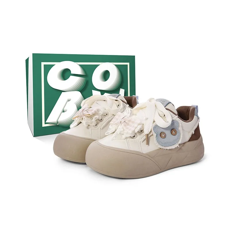 Cob Wear-resistant And Lightweight Low-Top Skateboard Shoes Women's-12