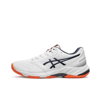 Asics Netburner Ballistic FF 3 Wear resistant And Lightweight Low Top Training Shoes Unisex White