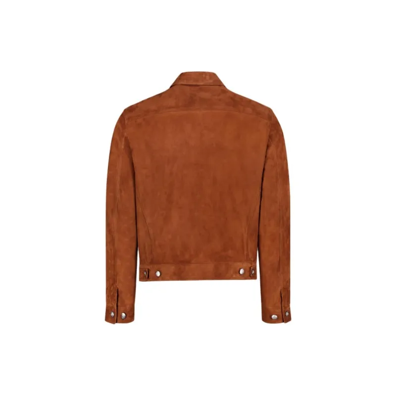Ralph Lauren Purple Label Suede Jacket-1