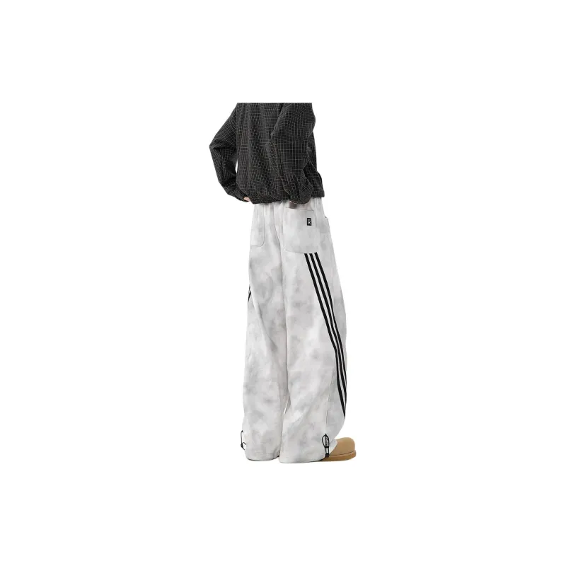 ALI THE FOX Cargo Pants Unisex Gray-1