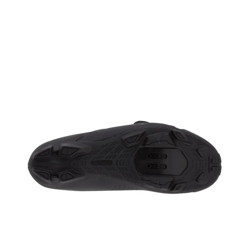 SHIMANO Anti Slip Wear Resistant Low Top Cycling Shoes Men's Black-4