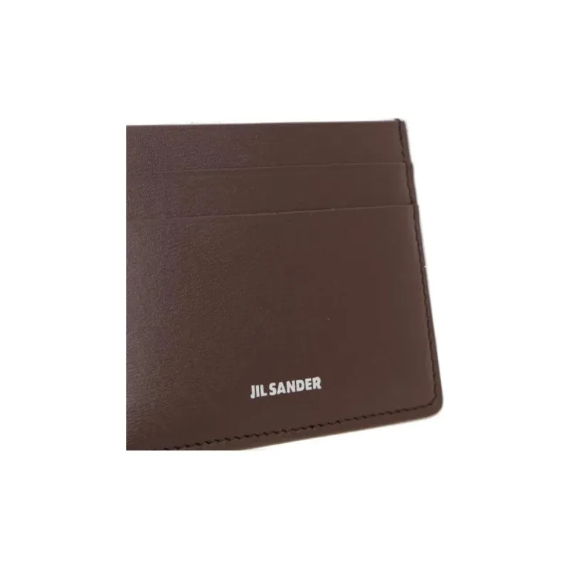 JIL SANDER Logo Printed Cardholder-3