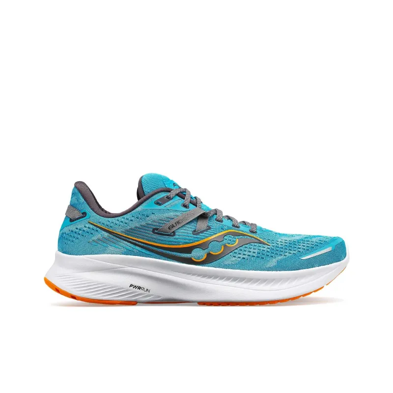 Saucony Guide 16 Cushioning, Slip Resistant, And Abrasion Resistant Low Top Training Sprint Running Shoes Men's Blue-1