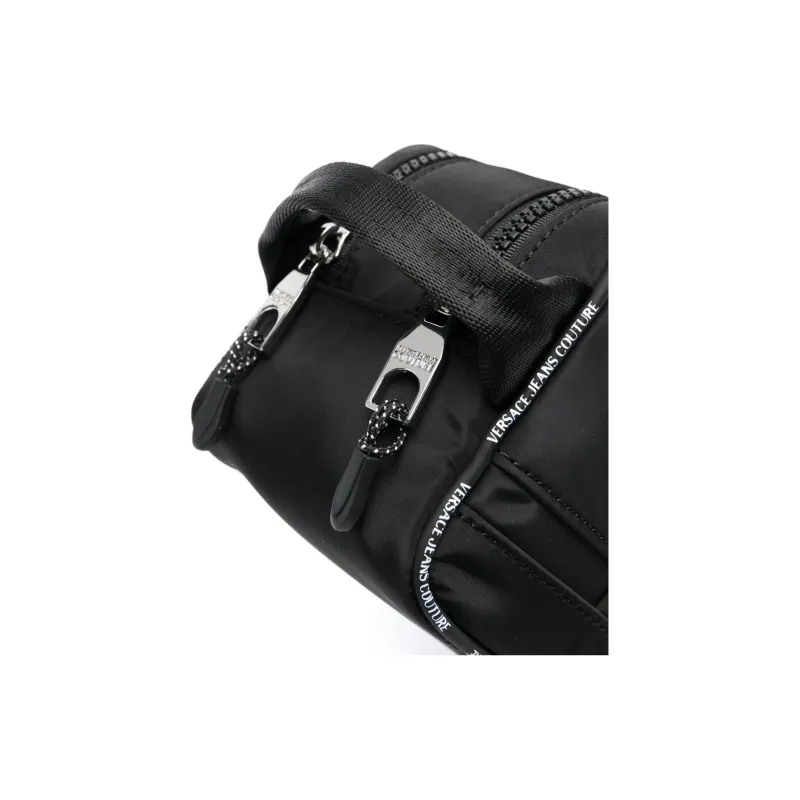 VERSACE JEANS COUTURE Polyamide Toiletry Bag Men's Black-5