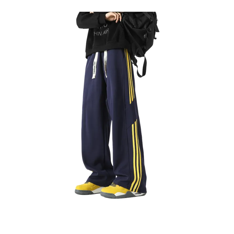 WARNING LIGHT Knitted Sports Pants Unisex-28