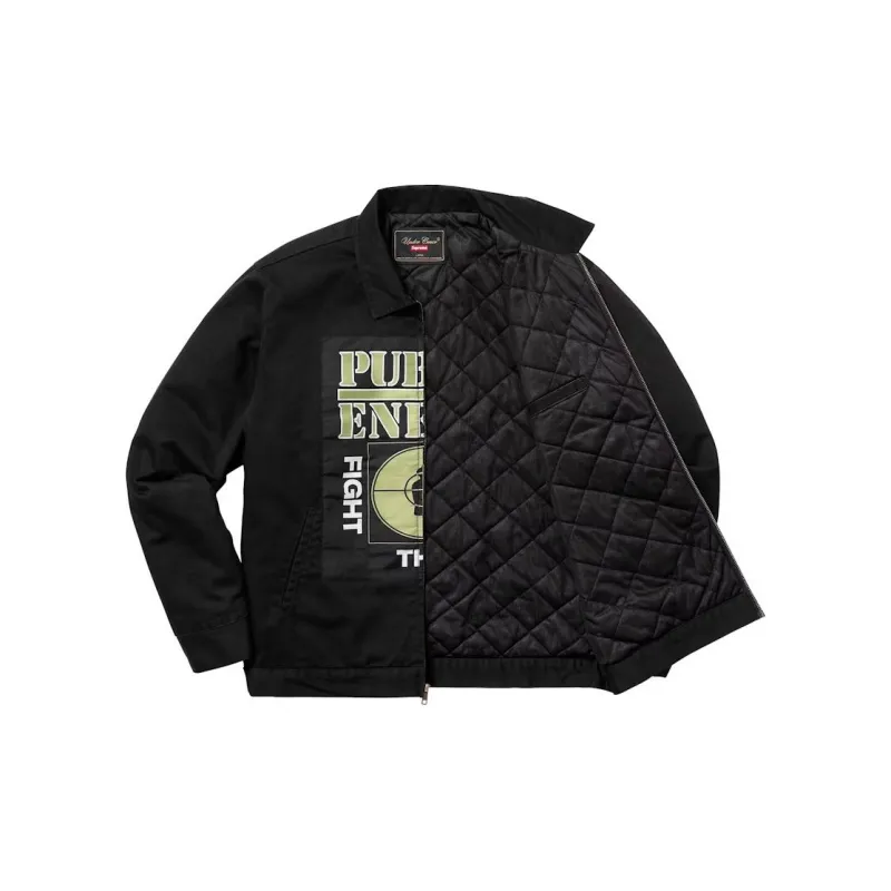 Supreme UNDERCOVER/Public Enemy Work Jacket-2
