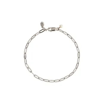 Maria Black Recycled Sterling Silver, Rhodium Plated Bracelets Unisex Silver