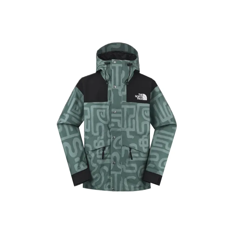 THE NORTH FACE 1986 Series Windproof, Breathable, Thermal Windbreaker Jacket Unisex Green-0