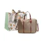 Khaki+Shopping Bag