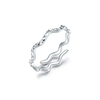 LIU GUI FU JEWELRY 925 Sterling Silver Rings Unisex