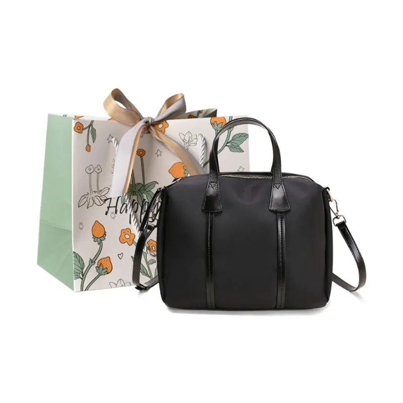 Yalu Oxford Crossbody Bags Handbags Regular Women's Khaki/Black-7