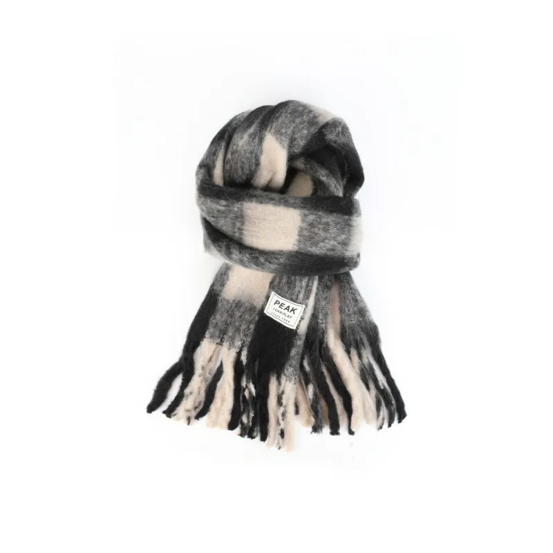 PEAK RIGHT Series Polyester Knit Scarves Unisex-0