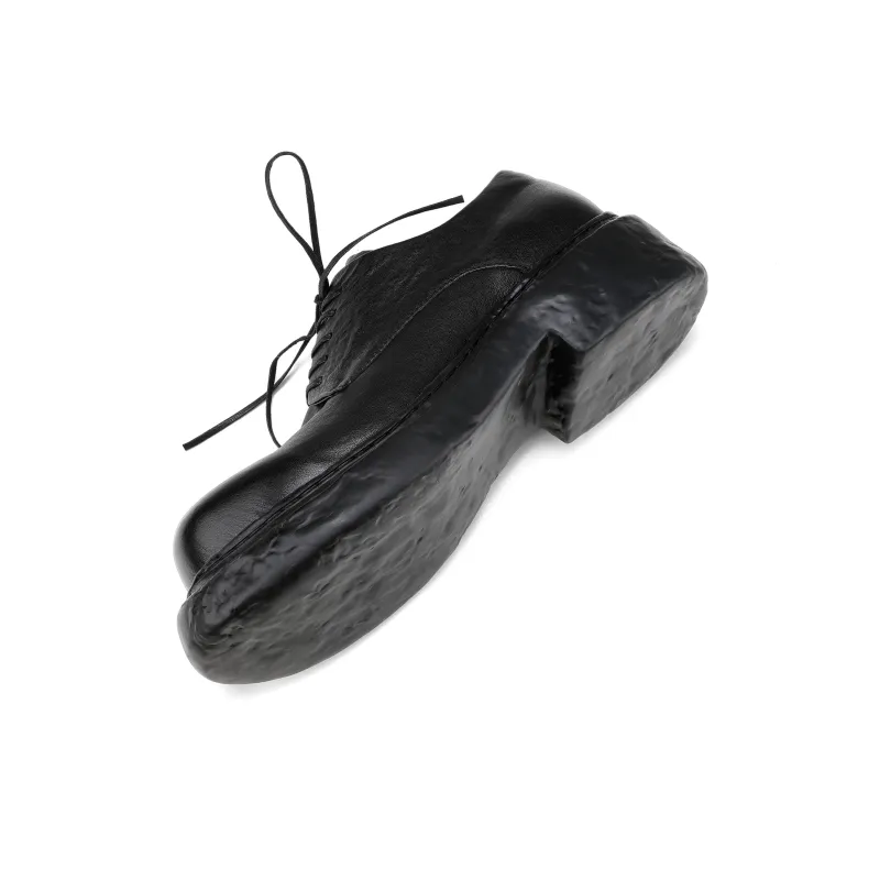 HANQIAORIJI Broken Cocoon Series Casual Shoes Men's Black-6