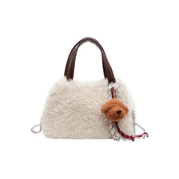 Yalu Fuzzy Handbag, Crossbody Bag Regular Women's Multicolor