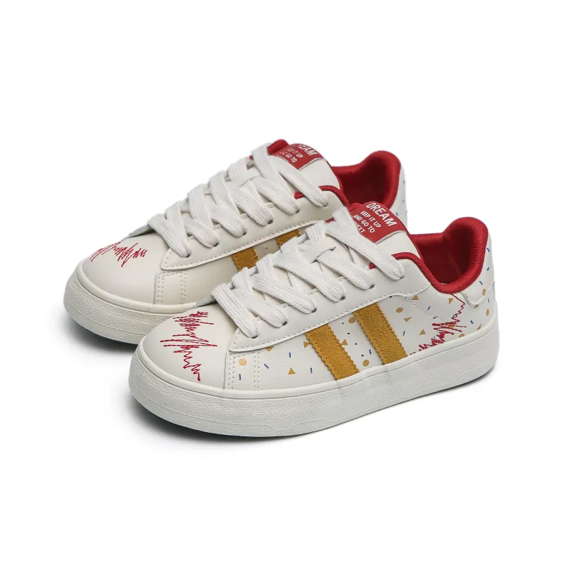 Alan Vincent Slip Resistant Breathable Abrasion Resistant Low Top Skateboard Shoes Women's-9