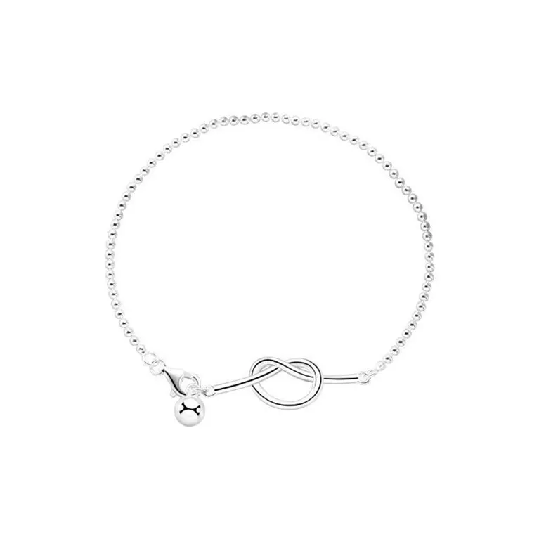 Heart Grass S925 Silver Bracelets Women's-0
