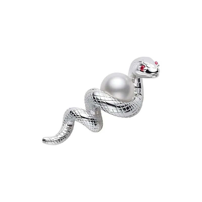 MIKIMOTO Silver Brooches Women's Silver-0