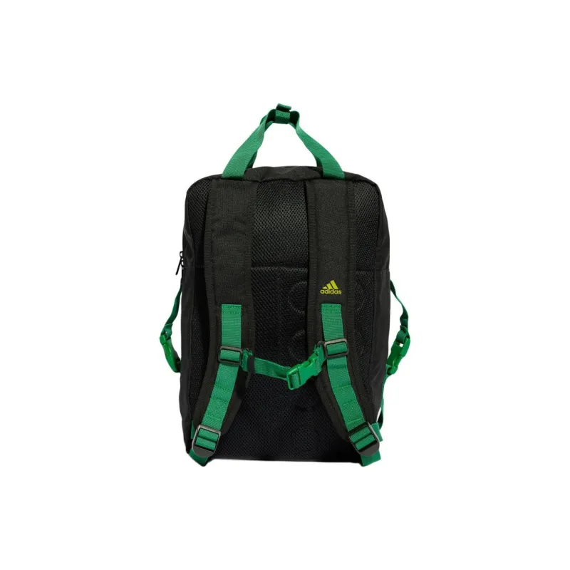 Adidas LEGO Collaboration Recycled Polyester Backpack Kids' Black & Green-2