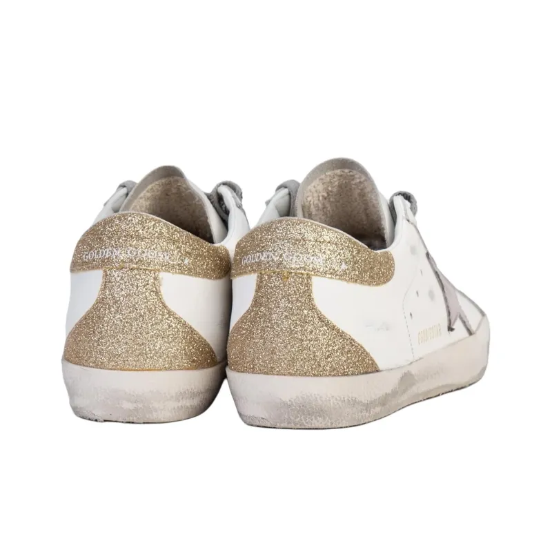 Golden Goose Superstar White Lilac Platinum Women's-3